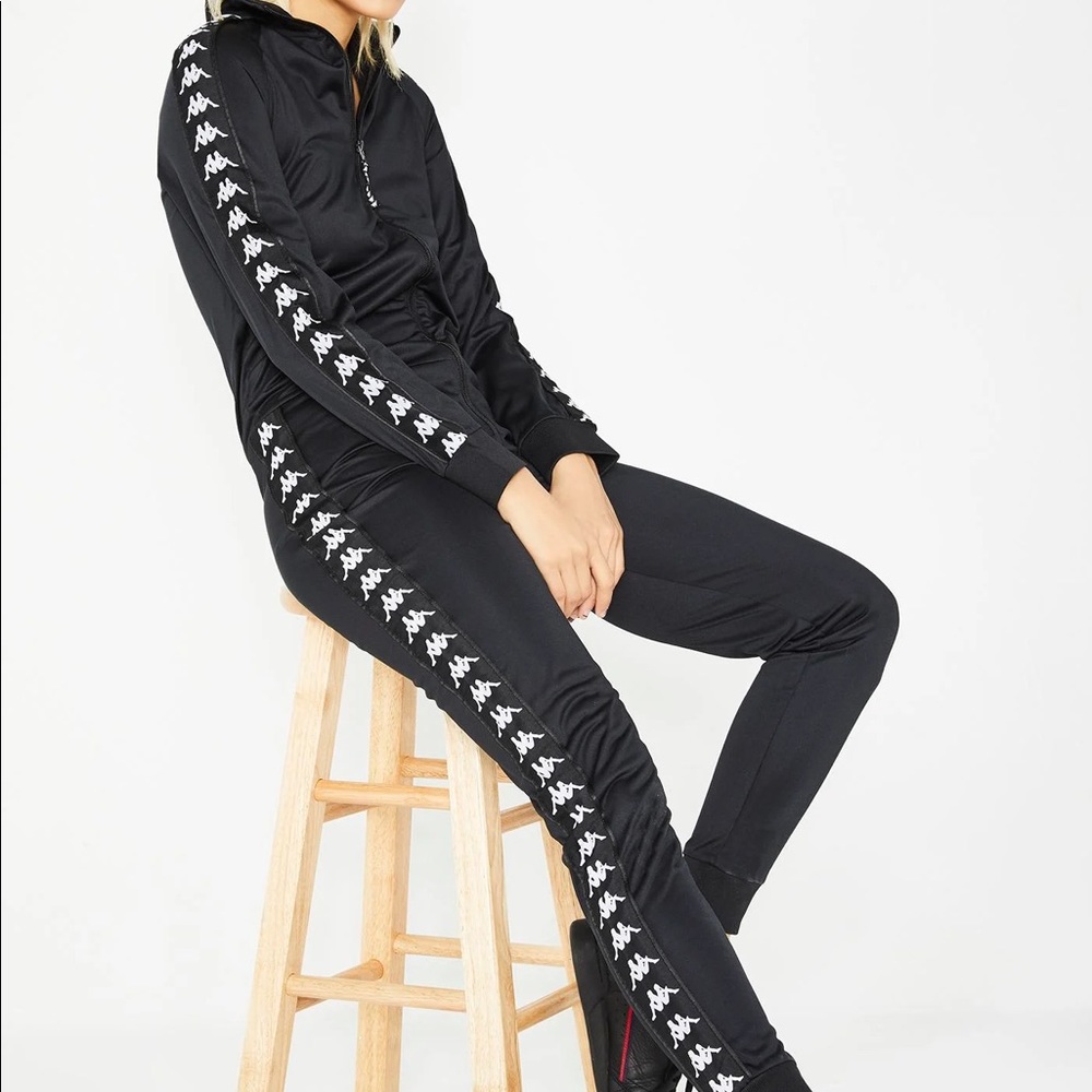 Kappa black jumpsuit